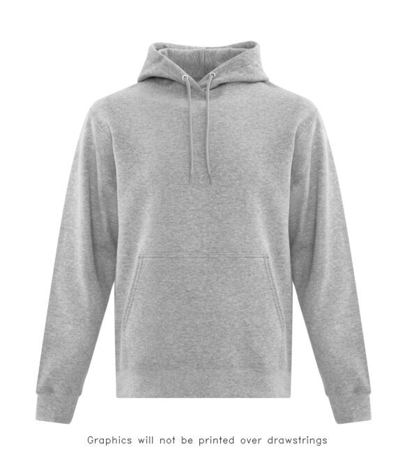 ATCF2500 - EVERYDAY FLEECE HOODED SWEATSHIRT custom printed hoodie ATCF2500 - EVERYDAY FLEECE HOODED SWEATSHIRT athletic grey