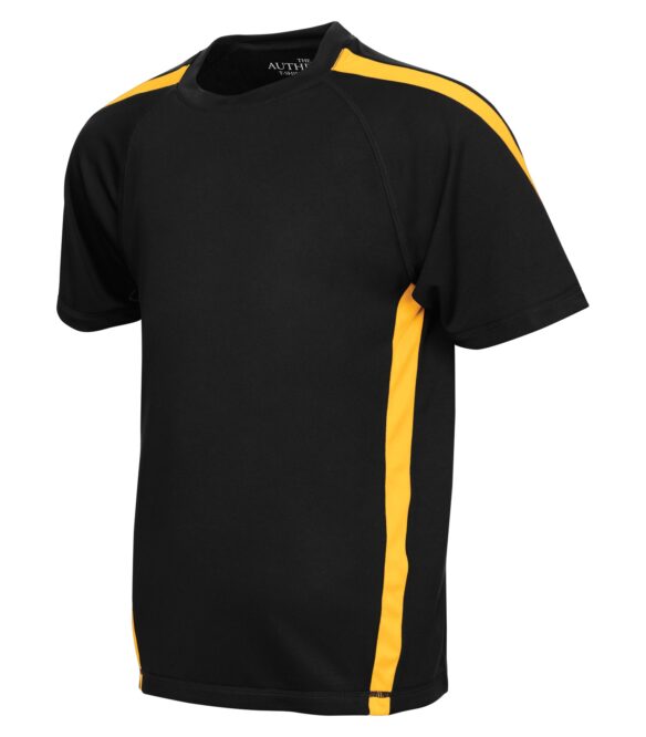 custom printed apparel clothing athletic t shirt Y3519 - PRO TEAM HOME & AWAY YOUTH JERSEY black gold
