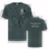 CBBC Career College ATC1000 Charcoal Custom Tshirt front and back